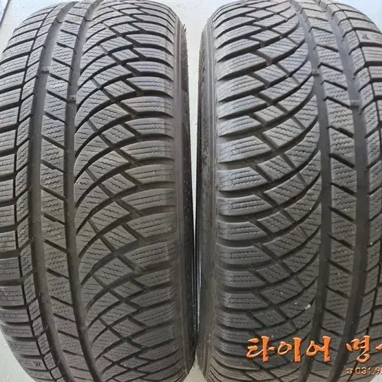 금호 윈터크래프트 겨울용 중고타이어 225 55R17 2pcs.