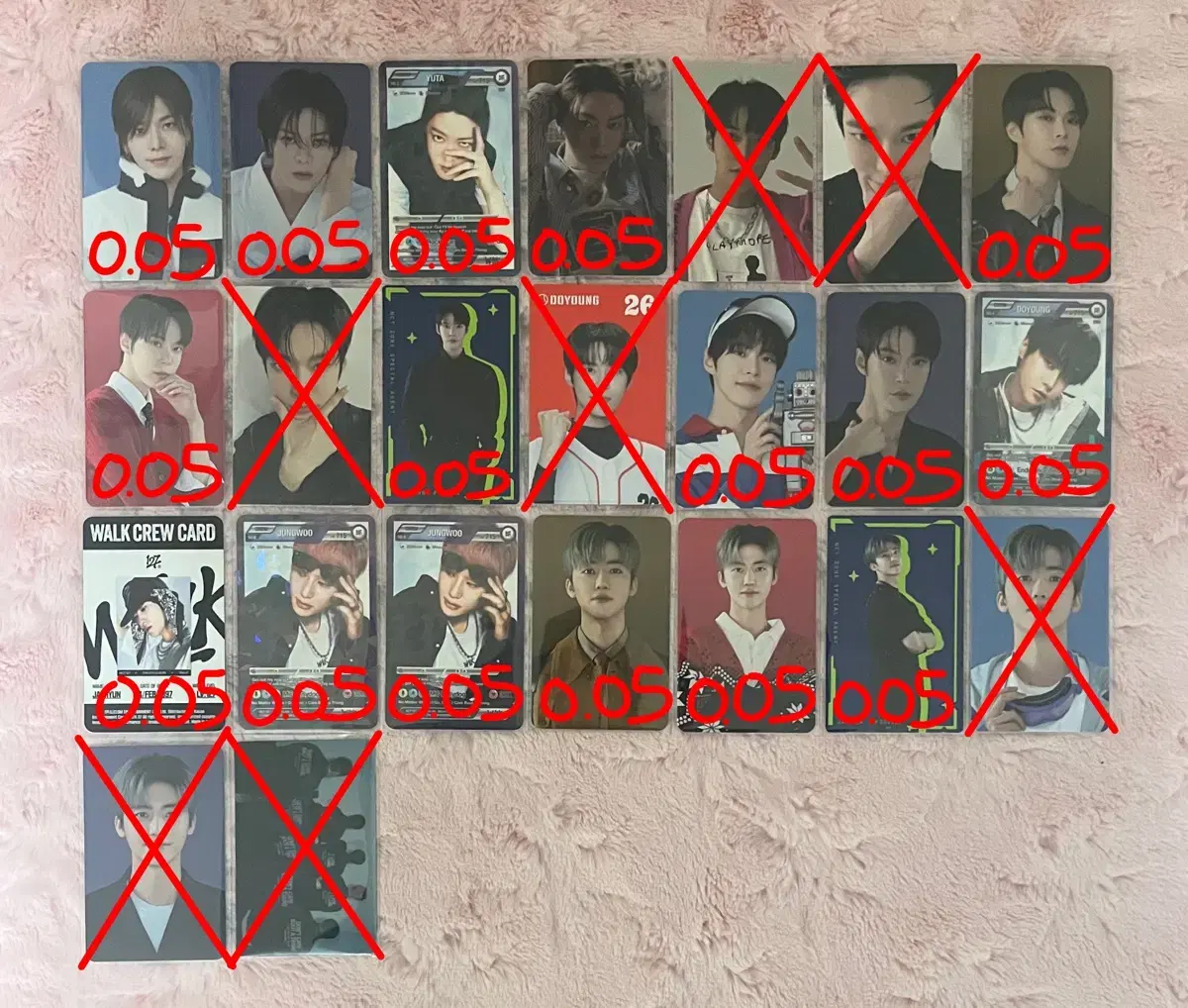 nct 127 dream photocard wts yuta doyoungjaehyunjungwoo jaemin