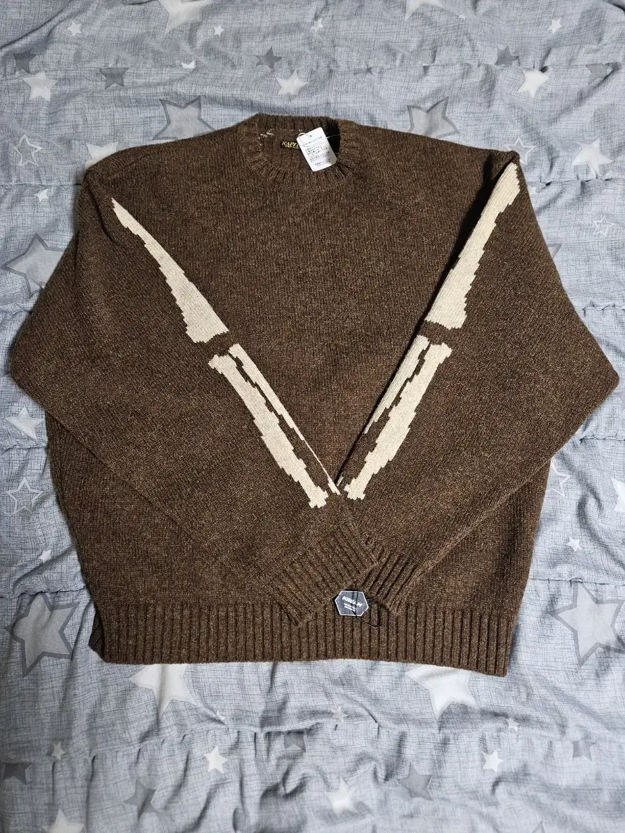 [New, 1] Capital Bone Knit Brown