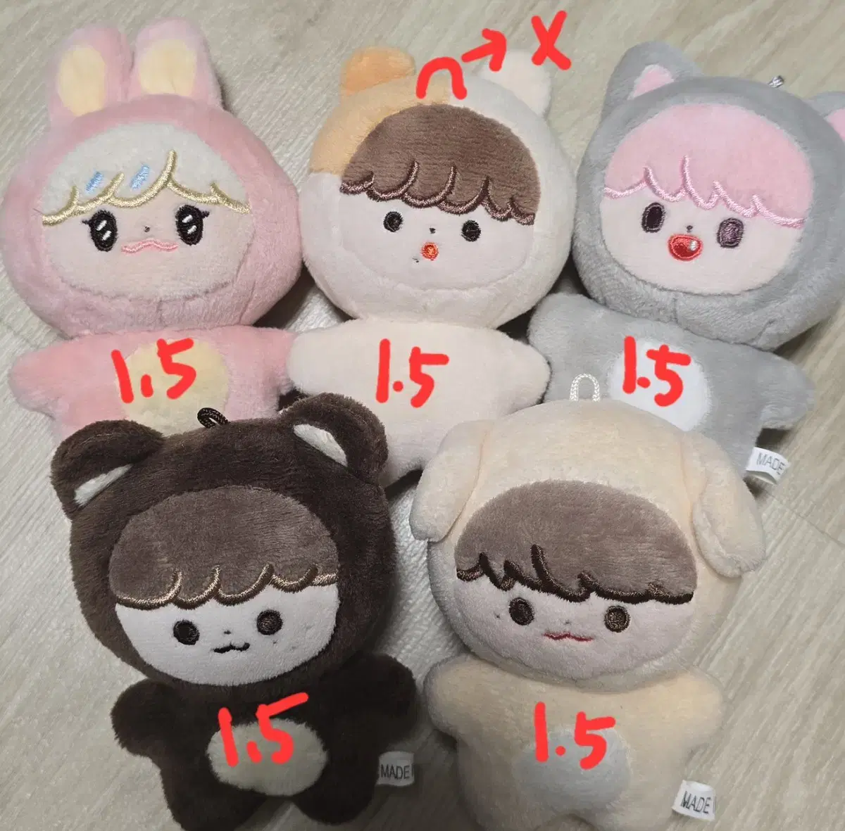 NCT doll tofu xen bunny jam yaungjun popsongi gomhyogi sell bulk