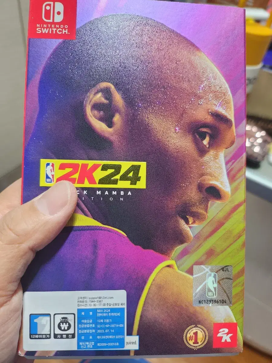 닌텐도스위치 NBA 2K24 블랙맘바 타이틀팝니다~~