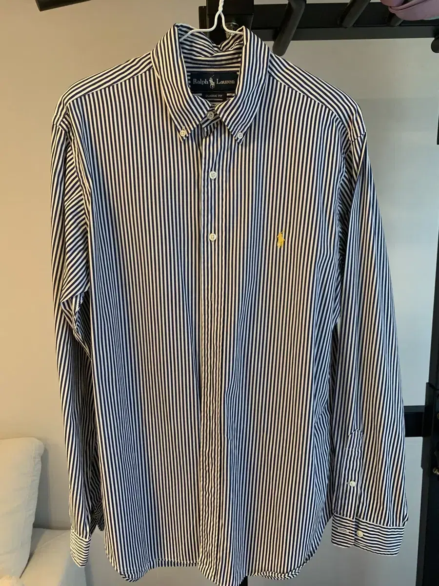 [L] Polo Ralph Lauren Classic fit striped shirt