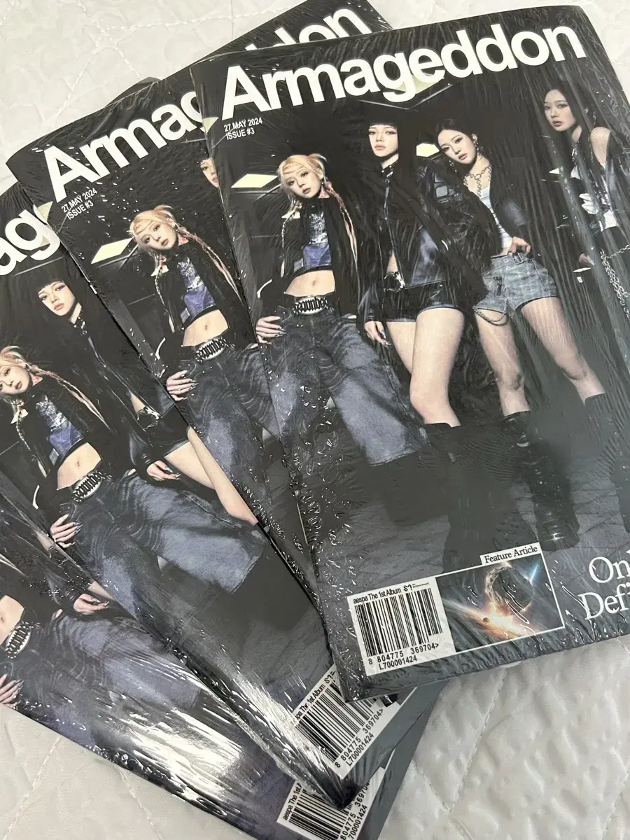 aespa armageddon sealed album zine ver