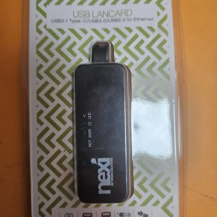 NX-FU20L 유선랜카드 USB랜카드 USB2.0