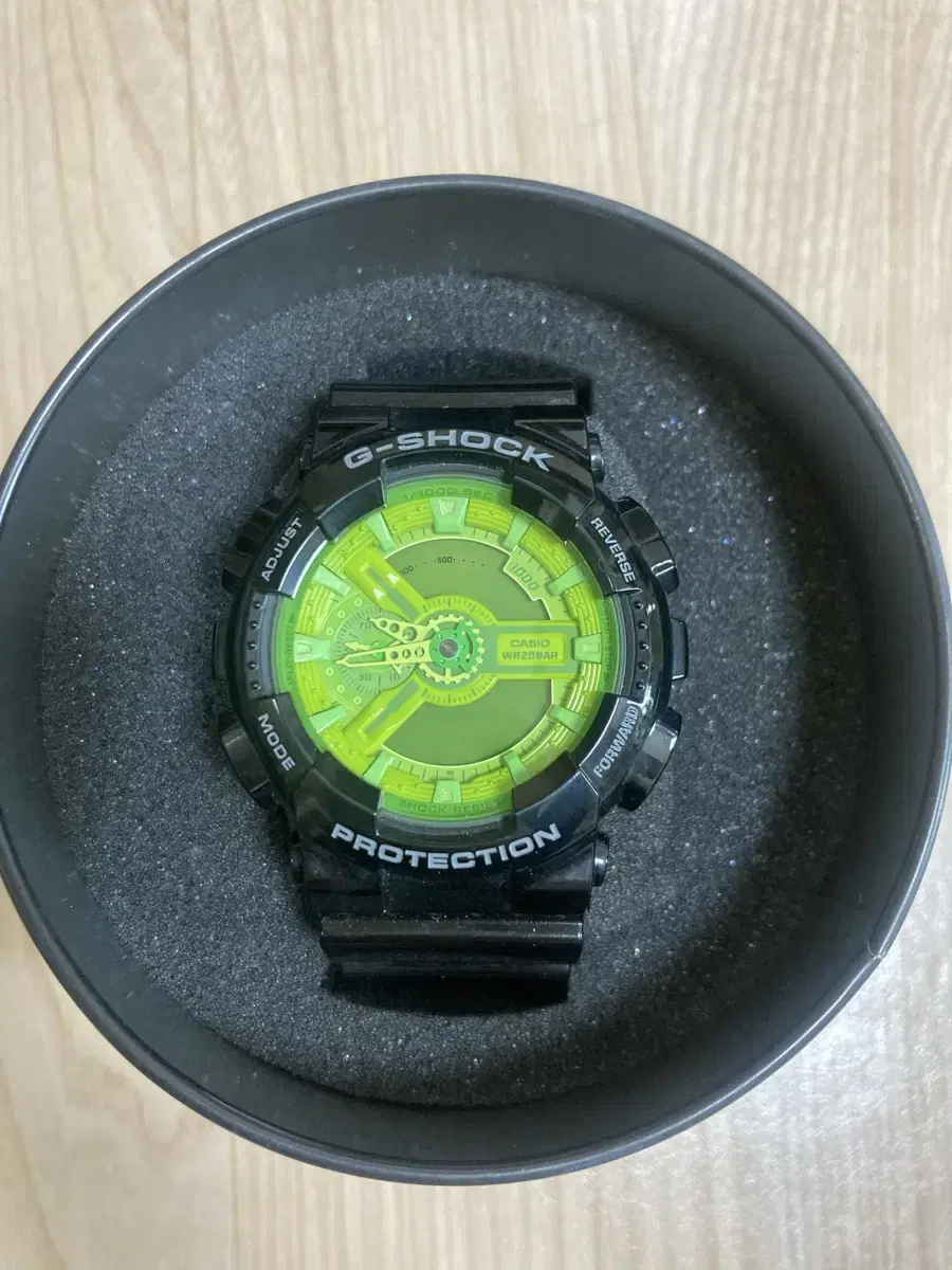 G-SHOCK  지샥 손목시계 A-110B 그린 형광색