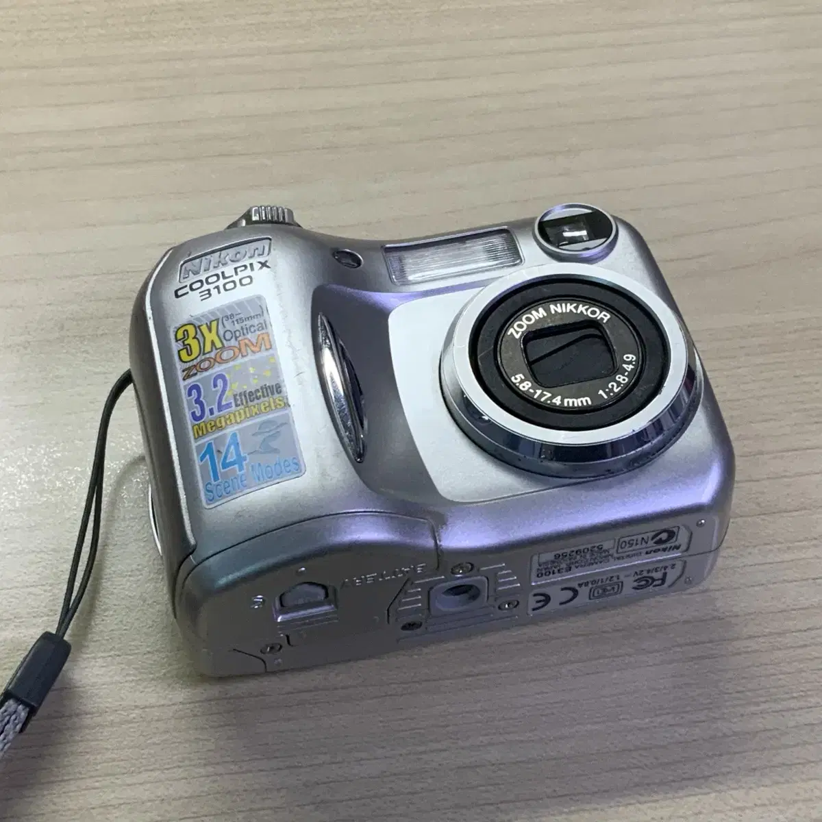 니콘 쿨픽스 3100 디카 빈티지 디카 디지털 카메라 nikon