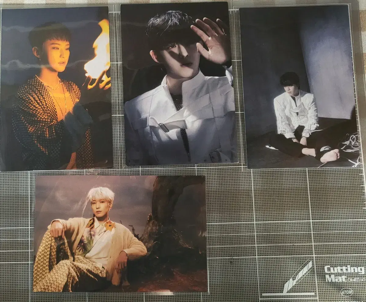 Seventeen Feathersun postcard bulk wts