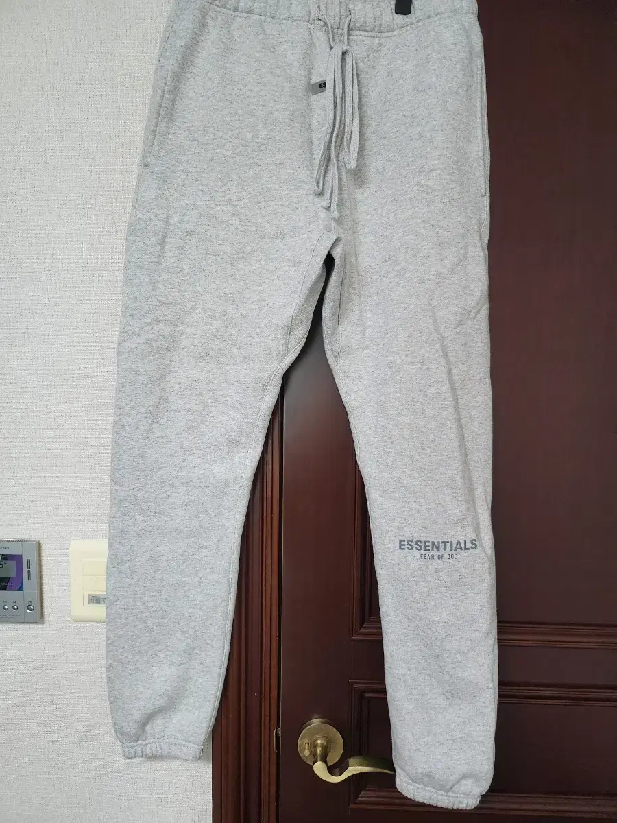 Pier of God Essential Sweatpants Light Heather Gray S