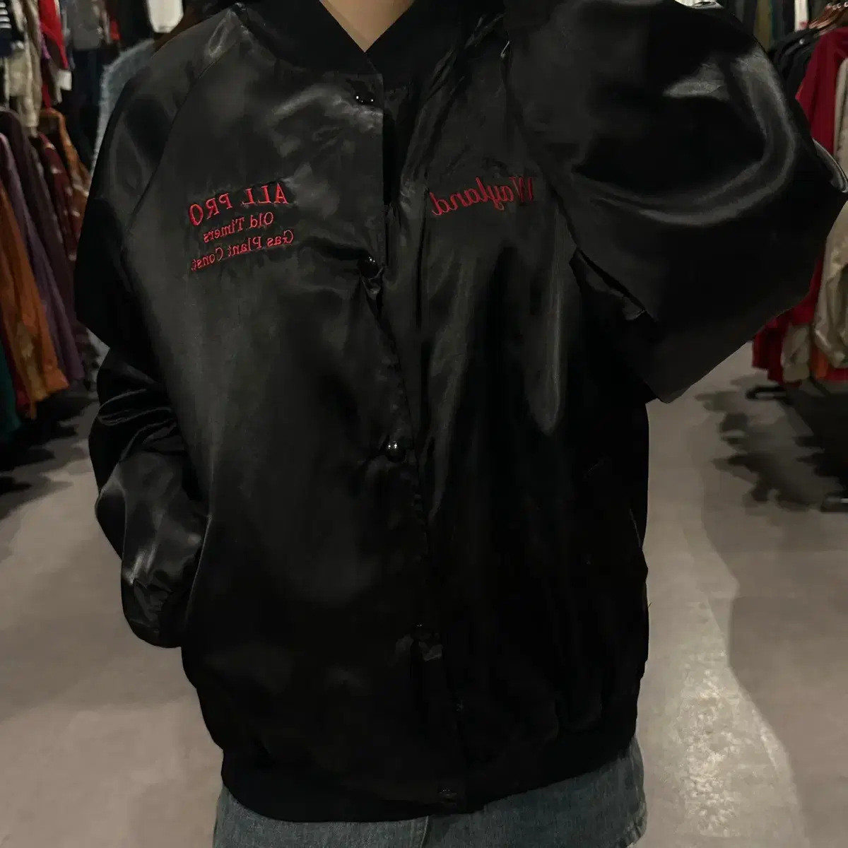 (962) Varsity Bomber Jacket 바시티 봄버 자켓