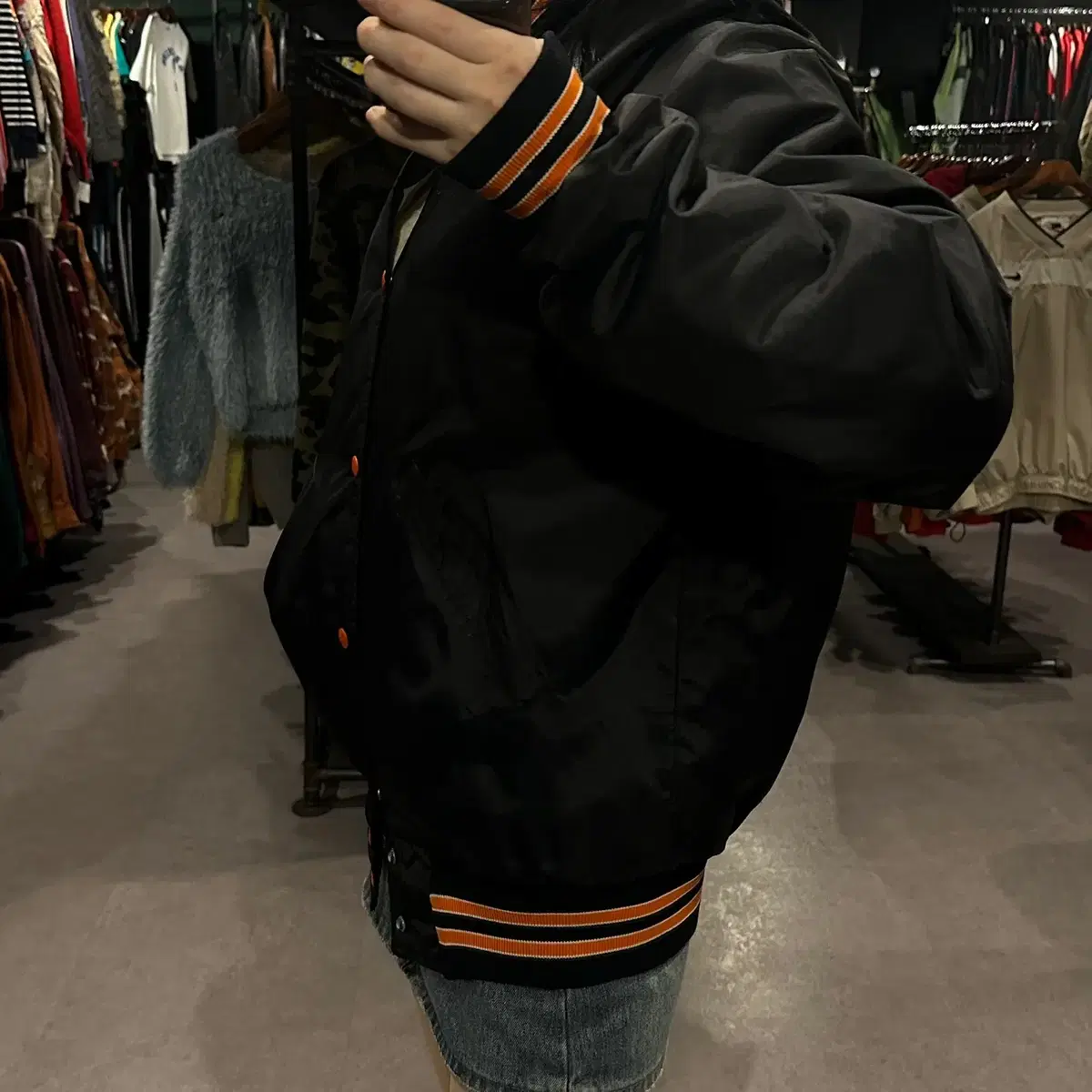 (963) Varsity Bomber Jacket 바시티 봄버 자켓