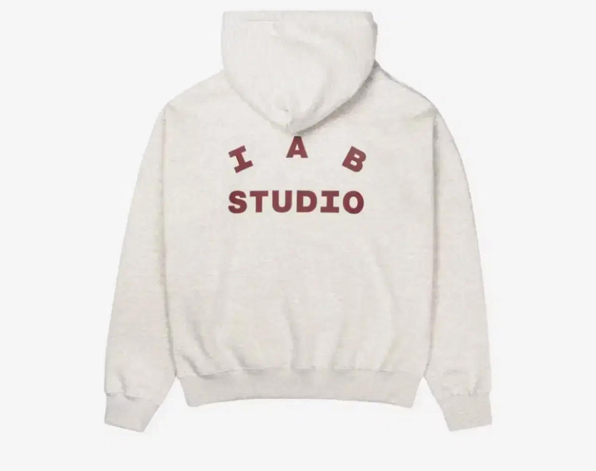 iApp Studio Oatmeal Burgundy Hoodie