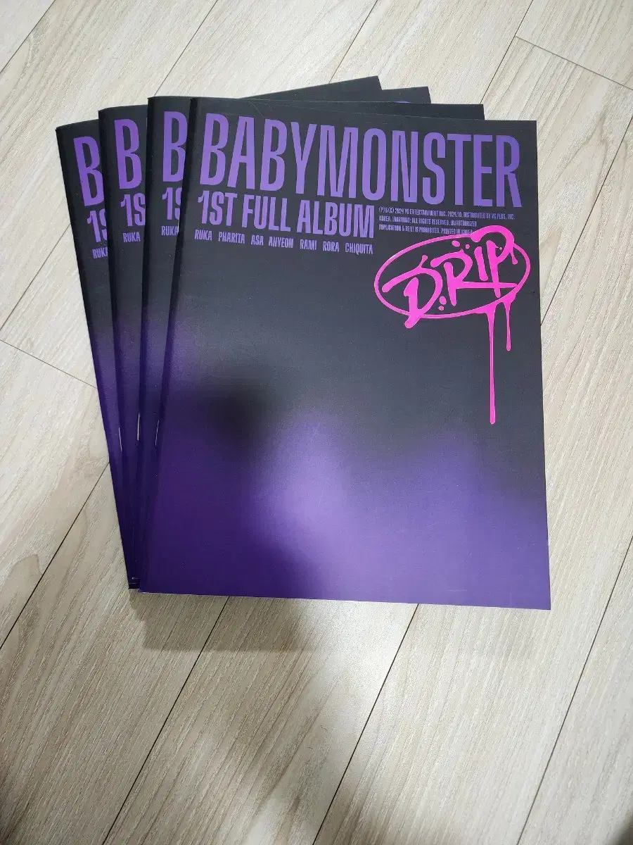 BabyMonster Bemon album Regular DRIP DRIP