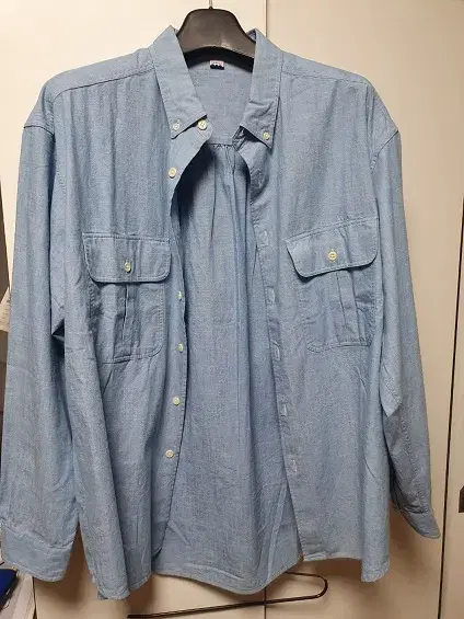 I have 3 sizes of soft chambray shirts for sale.