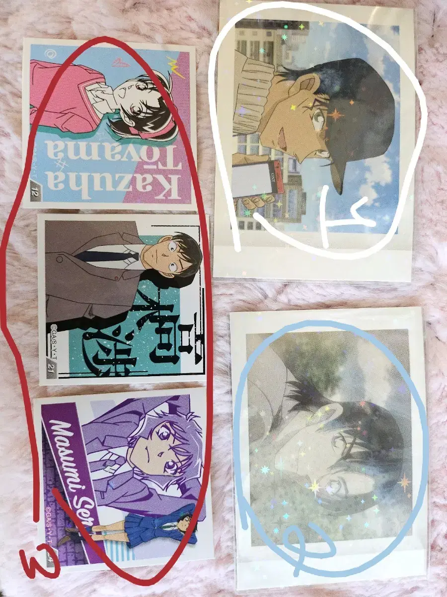 ( Price drop )My Detective Conan Sticker & Pasha