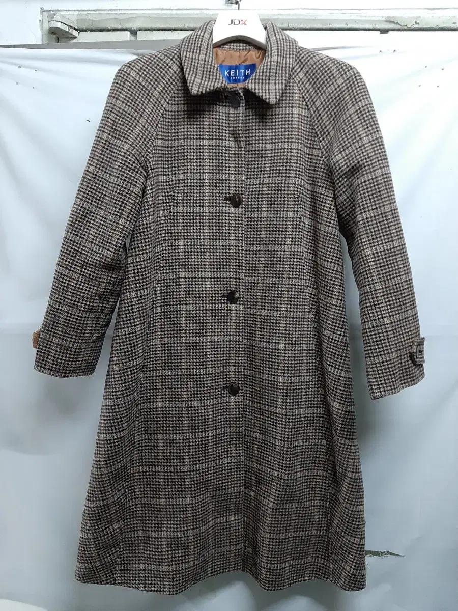 KEITH Women's Checked Coat66