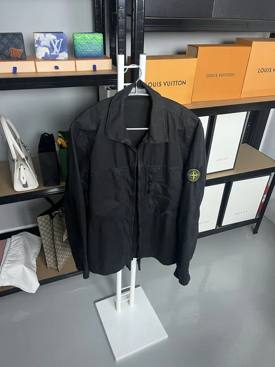 [S+/New] 23SS Stone Island Olde Effect Overshirt M