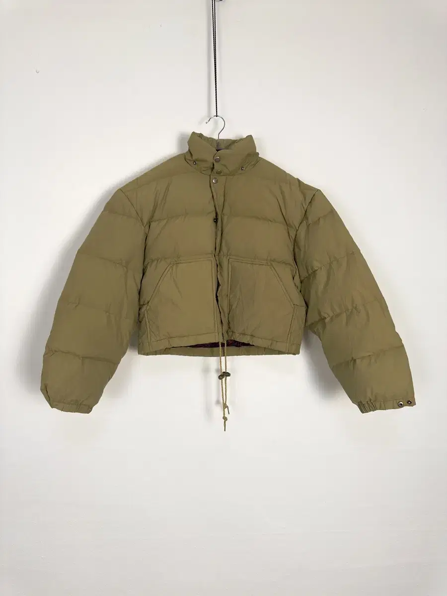 90s burgh scott cropped puffer jacket