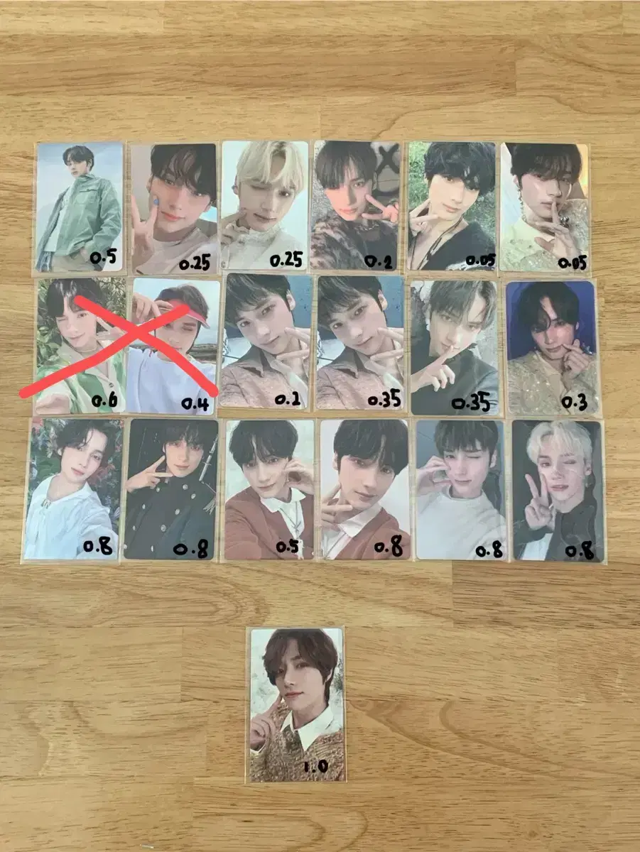 TXT txt hueningkai beomgyu ld unreleased photocard photocard wts Sell