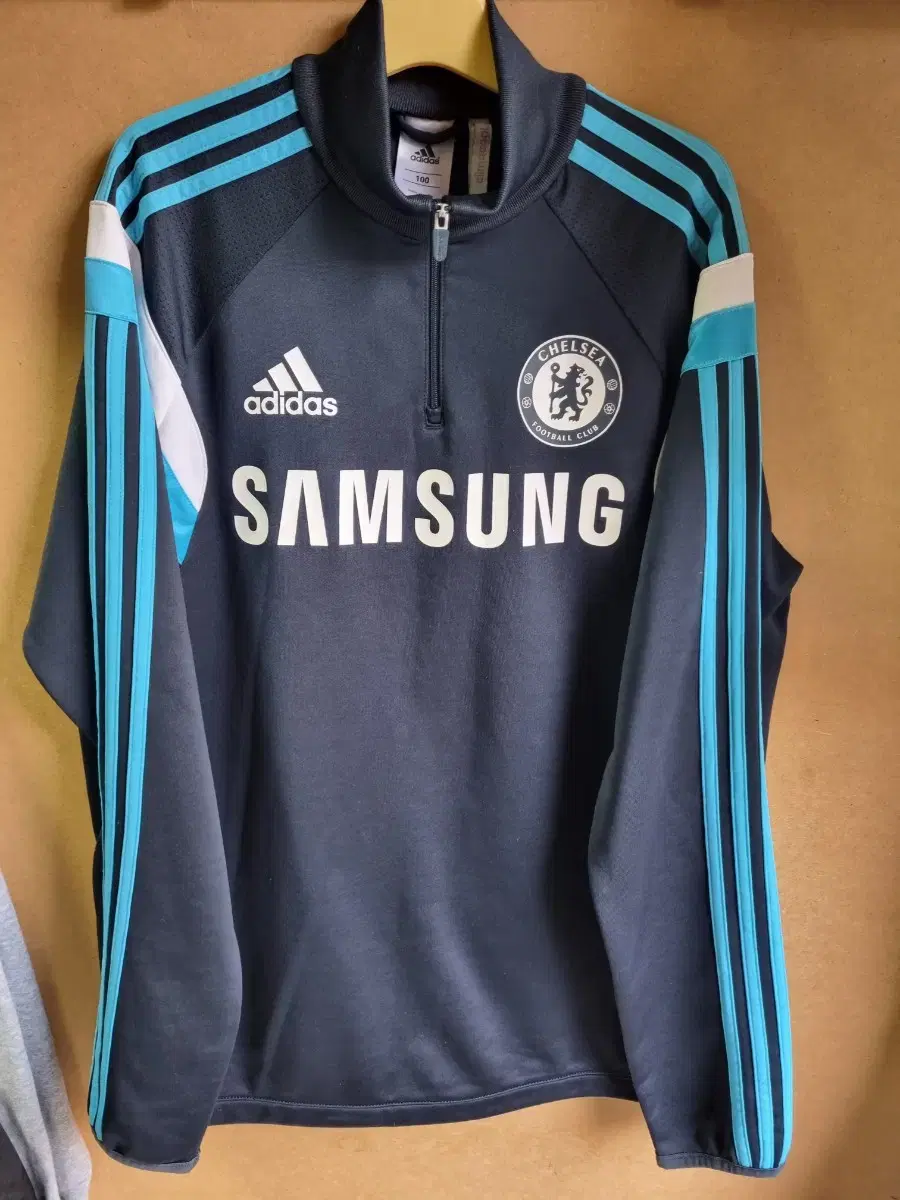 Adidas Chelsea Vahn Zip Long Sleeve Tee