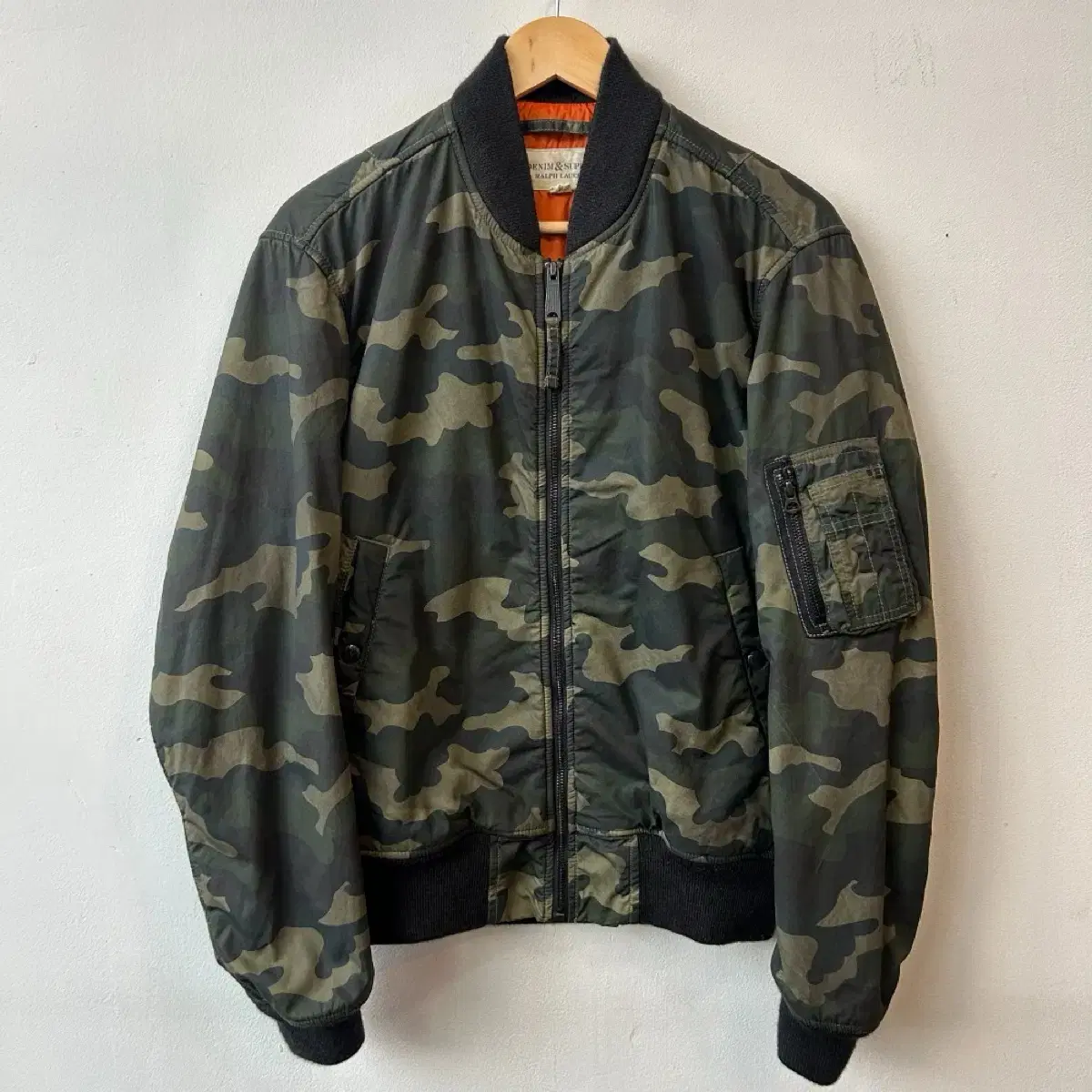 12653 - Polo Ralph Lauren Camouflage Zuu MA-1 Jacket