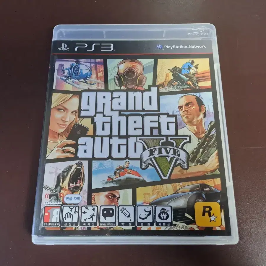 PS3 플스3 GTA 5 정발 한글