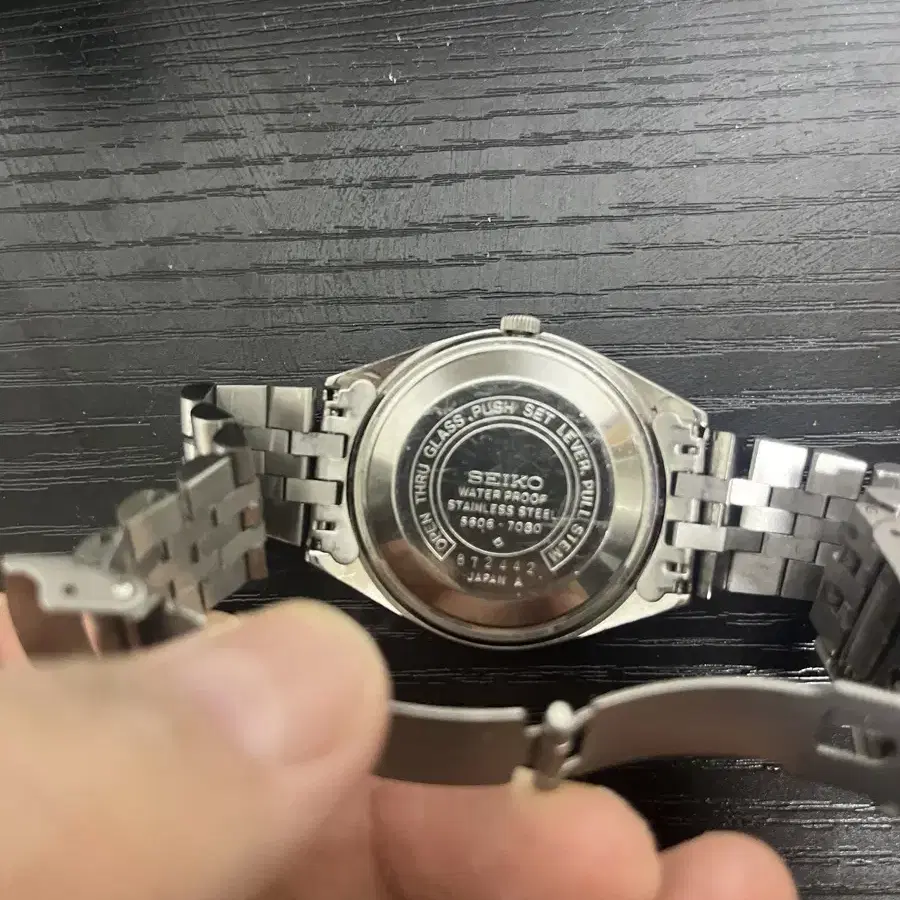 세이코 빈티지 5606 로드매틱 36mm