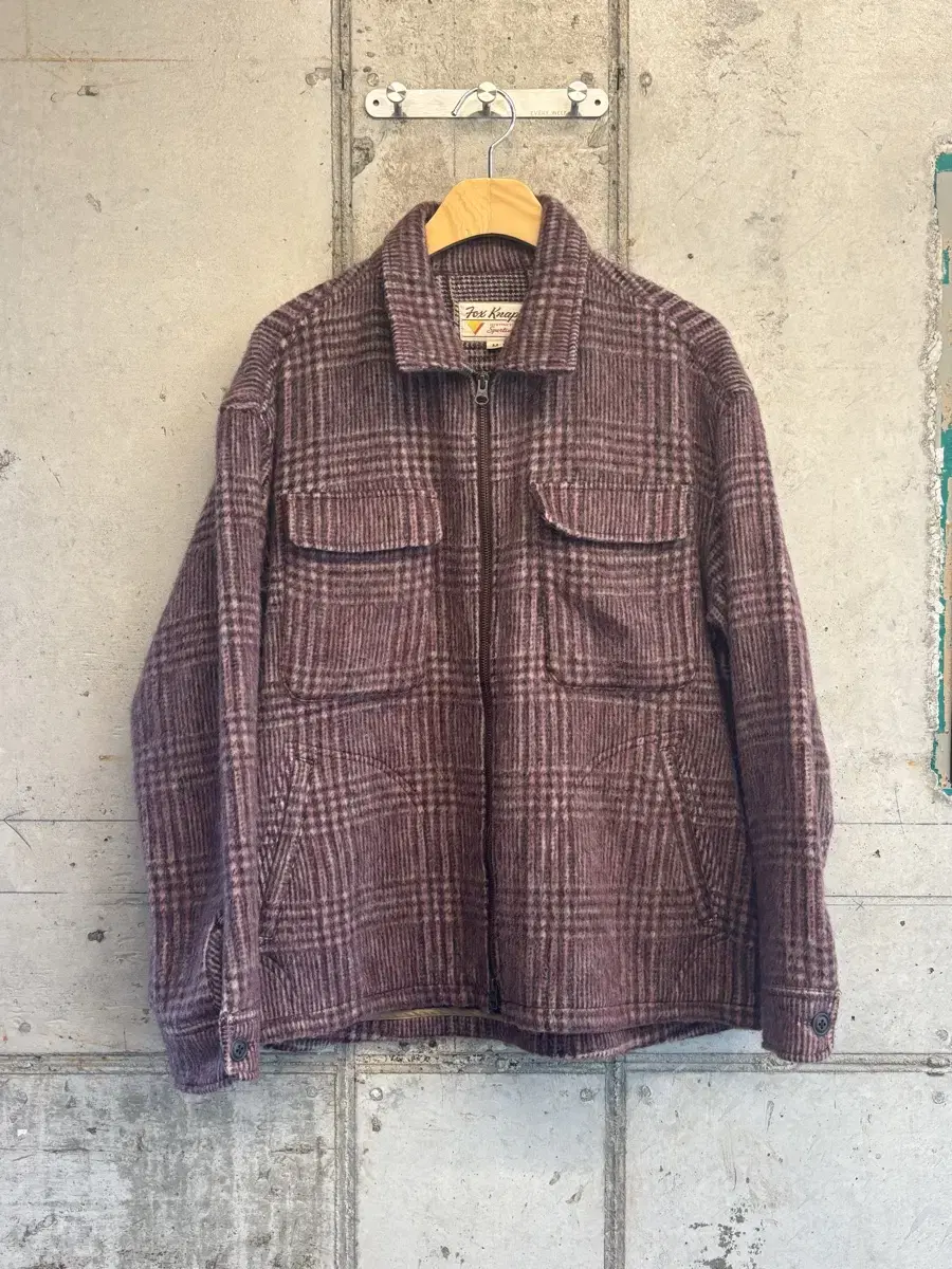 Journal Standard Fox knapp wool jacket