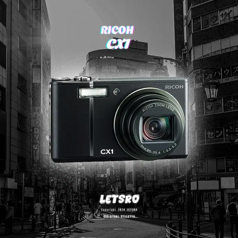 리코 Ricoh CX1 블랙 빈티지 레트로 디카 카메라