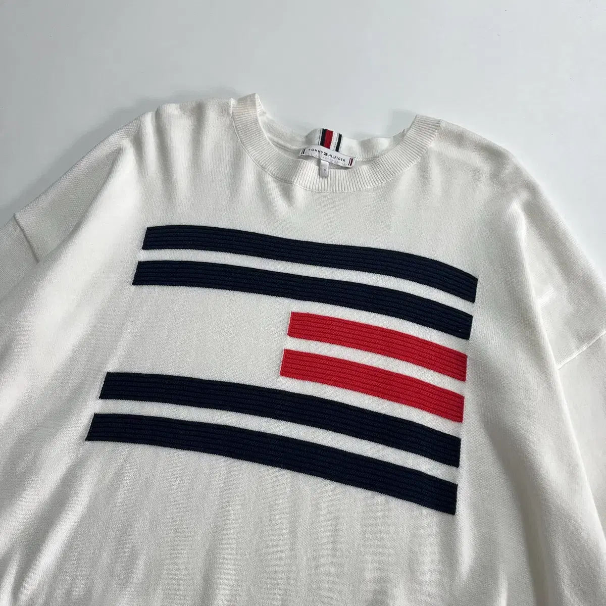 Tommy hilfiger White knit