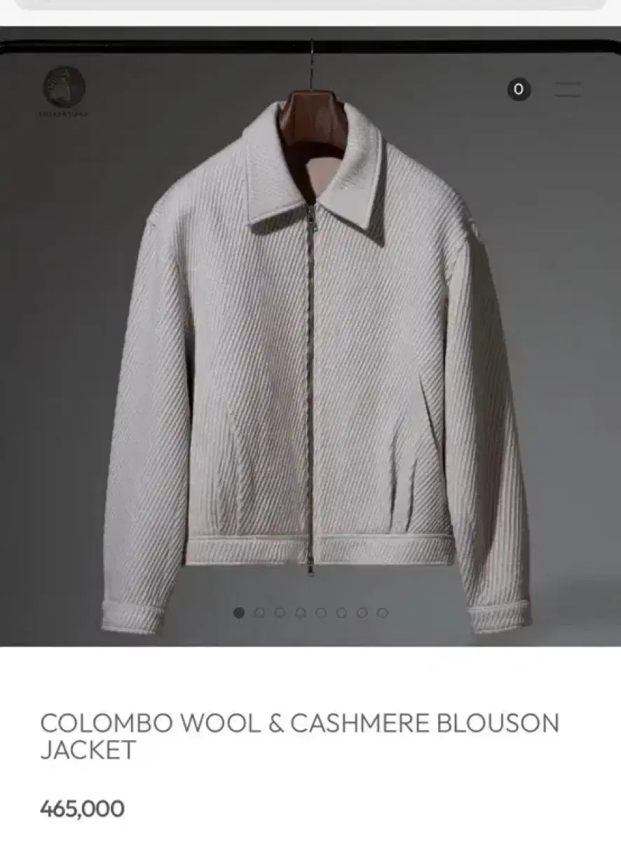 에메렌시아나 COLOMBO CASHMERE BLOUSON JACKET