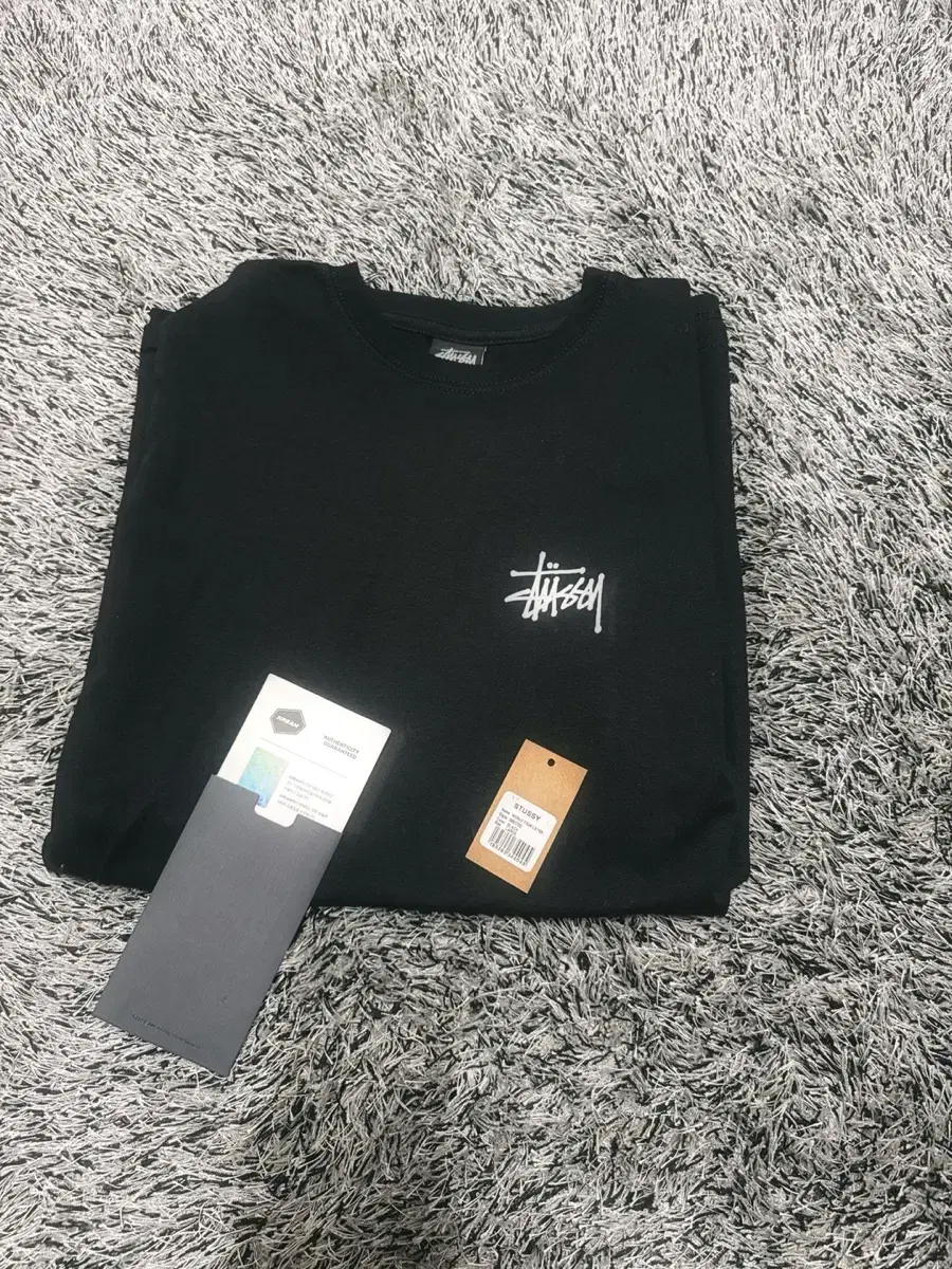 Stussy Basic Vahn Short Sleeve Tee Size L