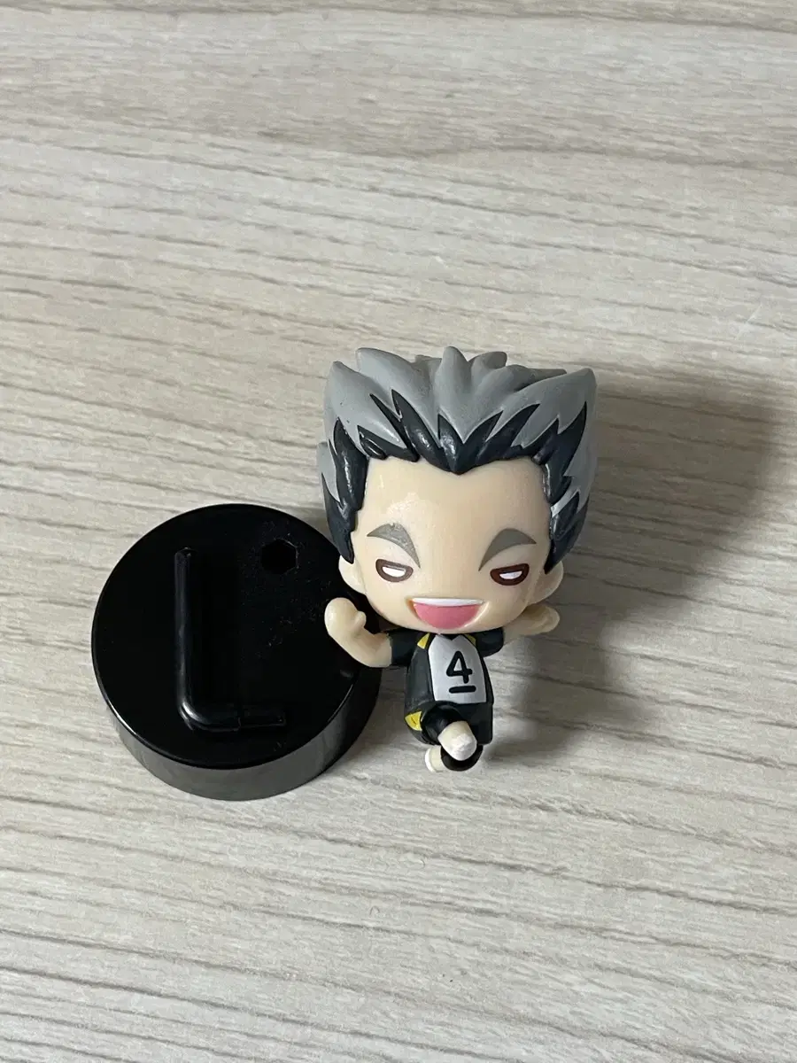 Haikyuu Nitotan Bokuto Gacha / Daichi Magnet Keyring