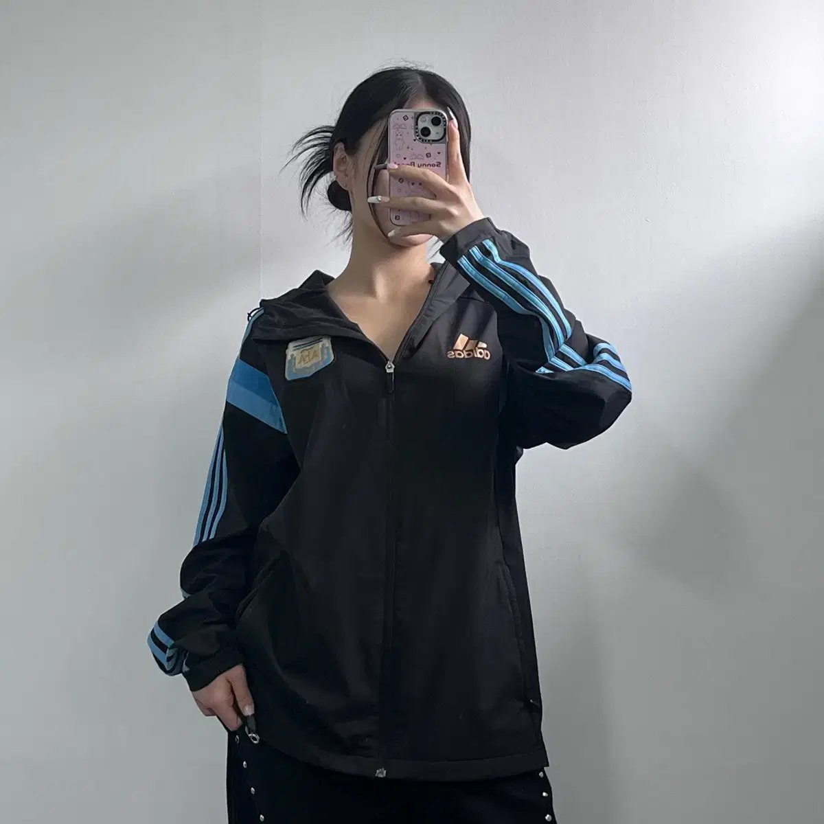 Adidas Argentina Logo Windbreak JK