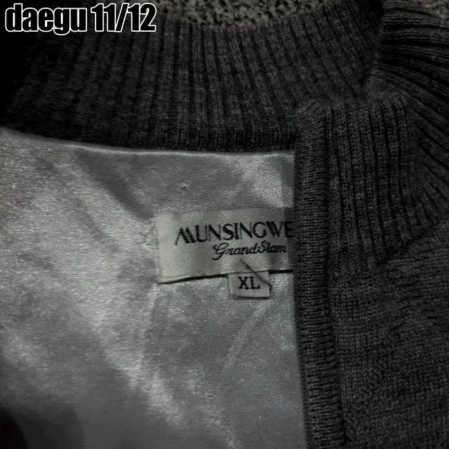 XL MUNSINGWEAR ZIPUP 먼싱웨어 집업