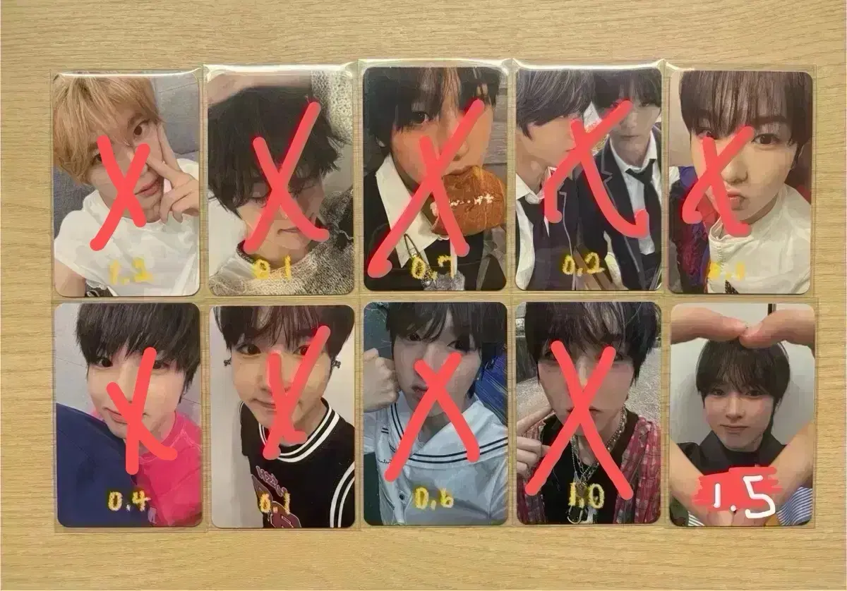 (Need to feed!)NCT Wish photocard wts SionRikuYuushiJaeHyuryosakuya