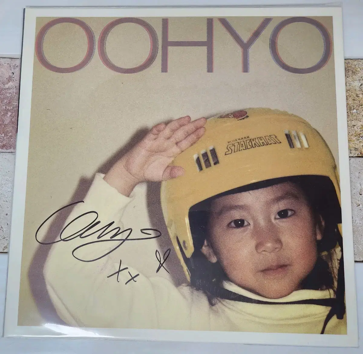 우효 (Oohyo) - 소녀감성 + 금요일 (LP) (싸인반) (미개봉)