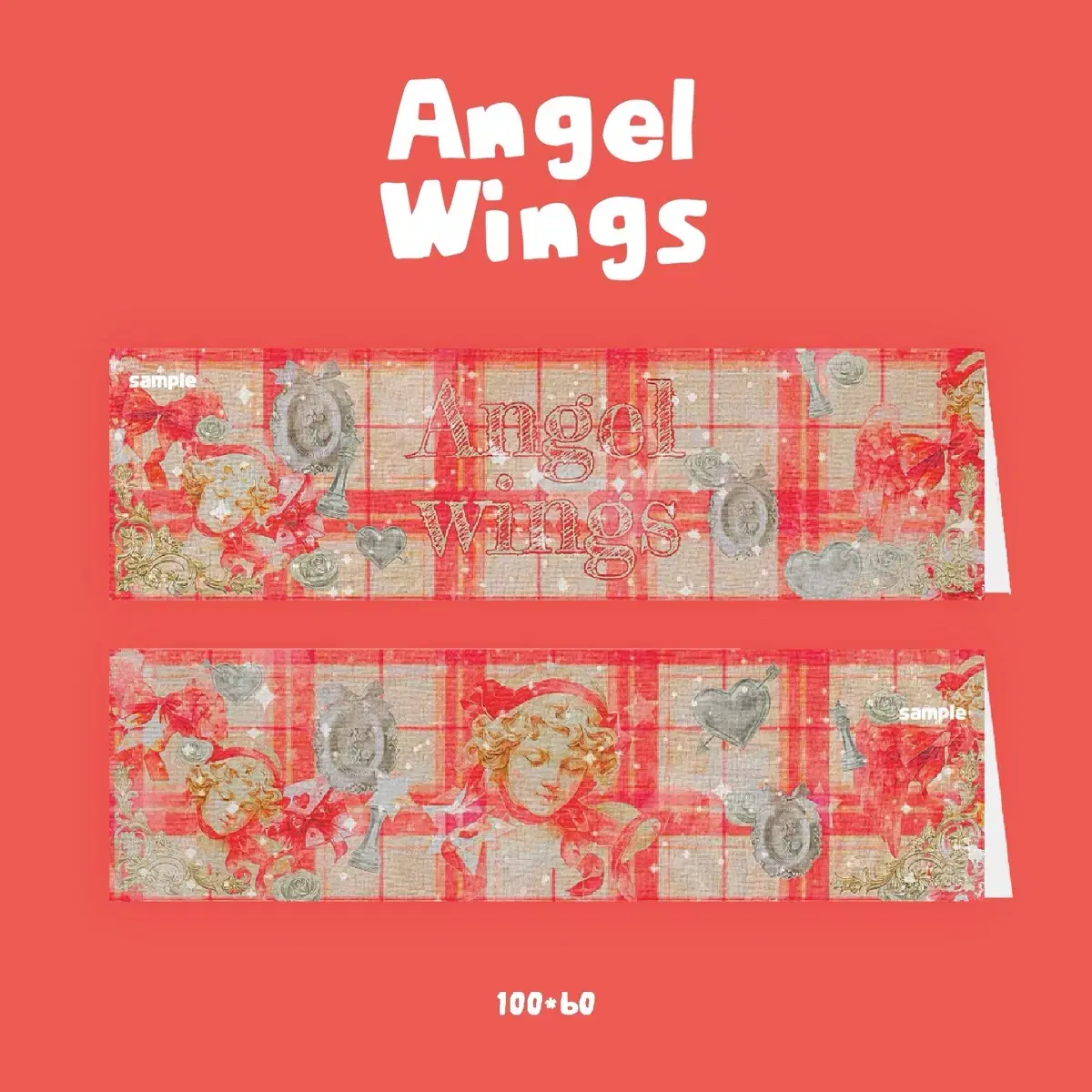 [자체제작] 1+1 이벤트 Angel Wings 헤더택