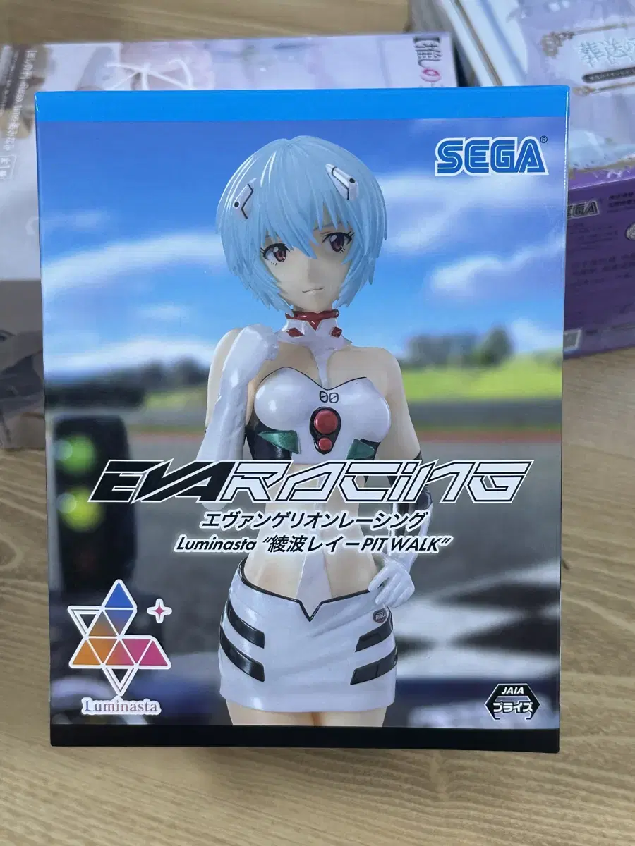 Unsealed Sega Evangelion Racing Luminasta Figure Ayanami Lay