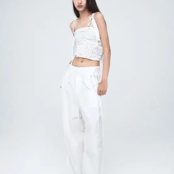 나체 CONSTRICT HOLE WIDE PANTS 1 size