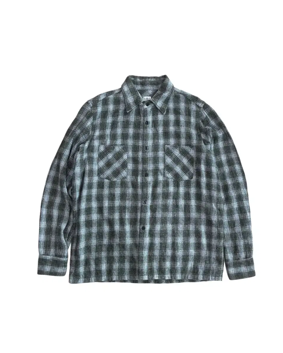 S2w8 Men's Short Sleeve Ombré Check Shirt