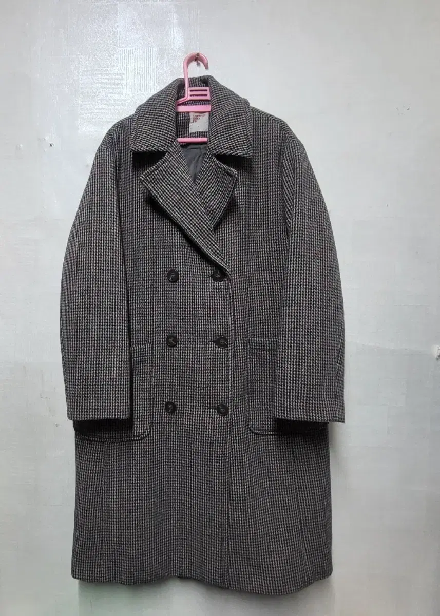 Eight Seconds Double-button Check Coat M