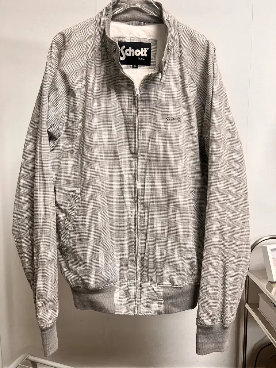 Schott Check Bloom Jumper Jacket XL