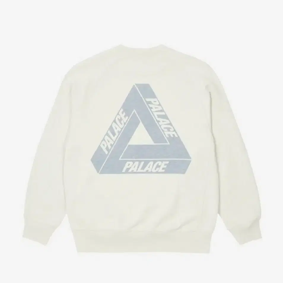 [L,XL] 팔라스 트라이퍼그 슬럽 크루넥 화이트 새상품 palace