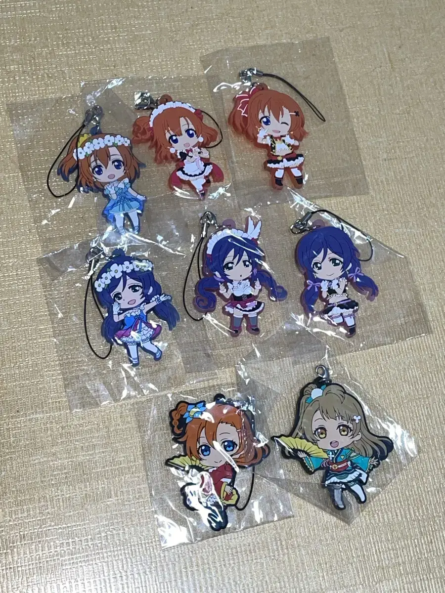 Love Live Kotori Nozomi Honoka Rubber Strap