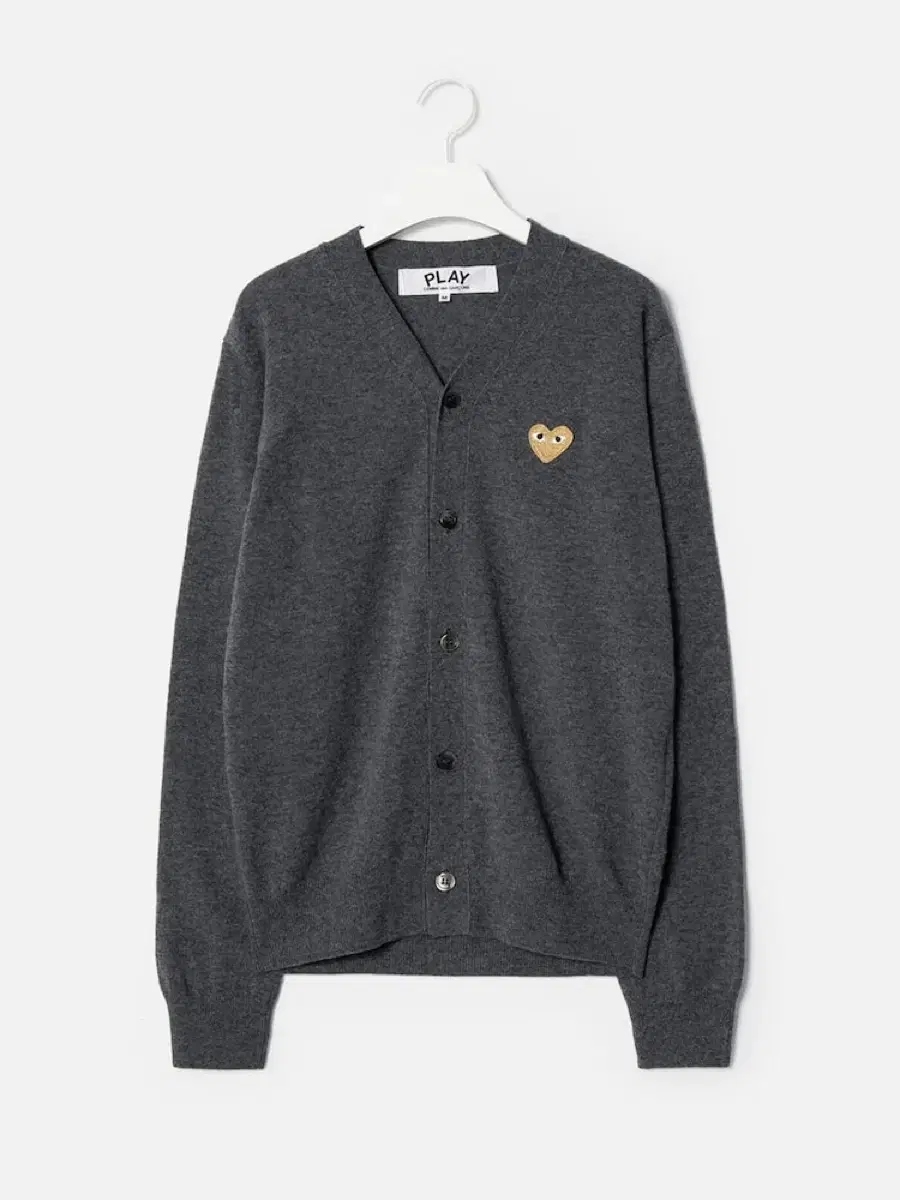 Comme des Garçons Cardigan Gold Heart XXL