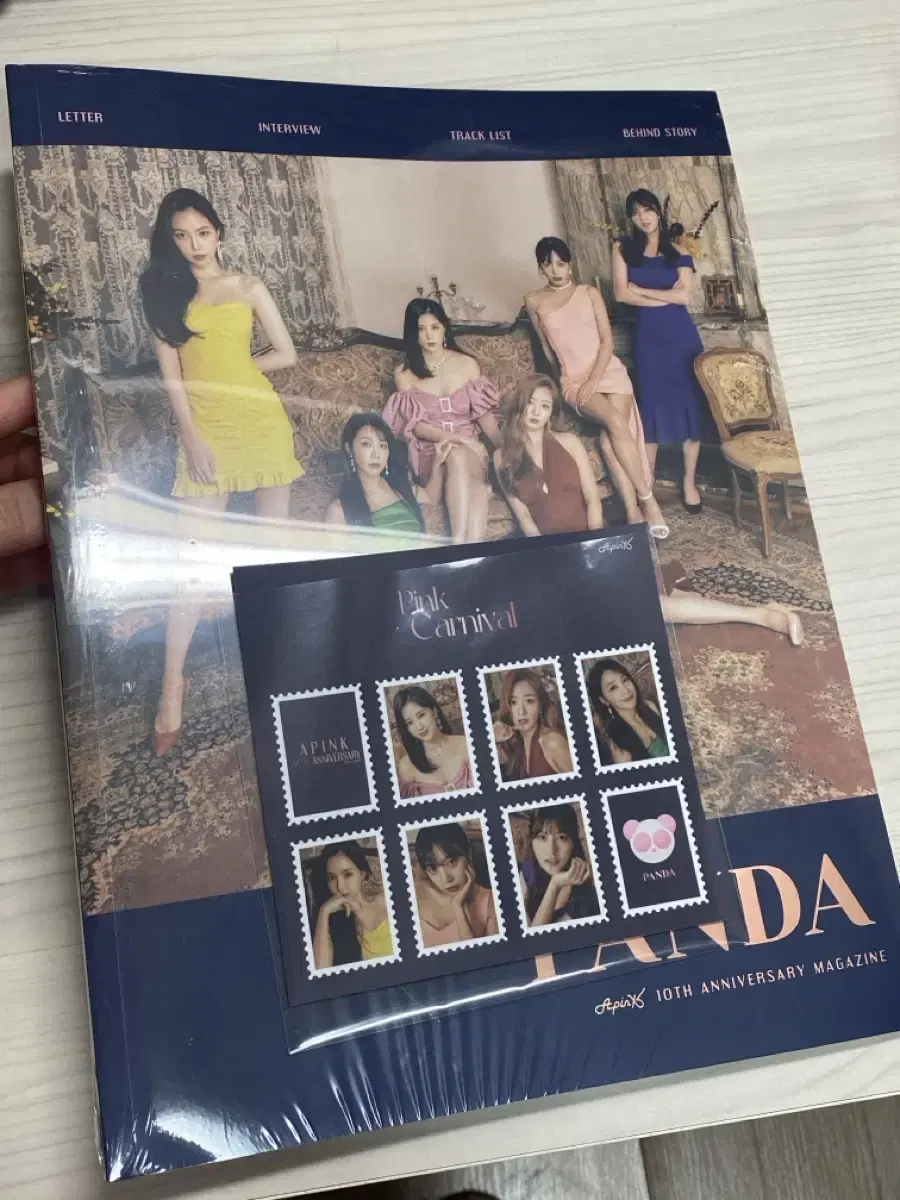 New) apink Panda 10th Anniversary Magazine