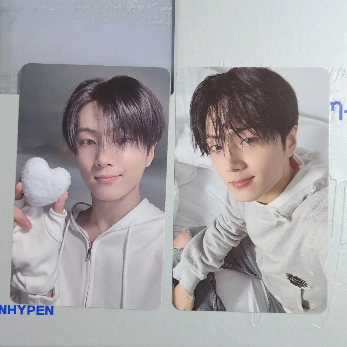 Dey Dream jay photocard park jongsung enhypen Romantold Blooey White Midnight