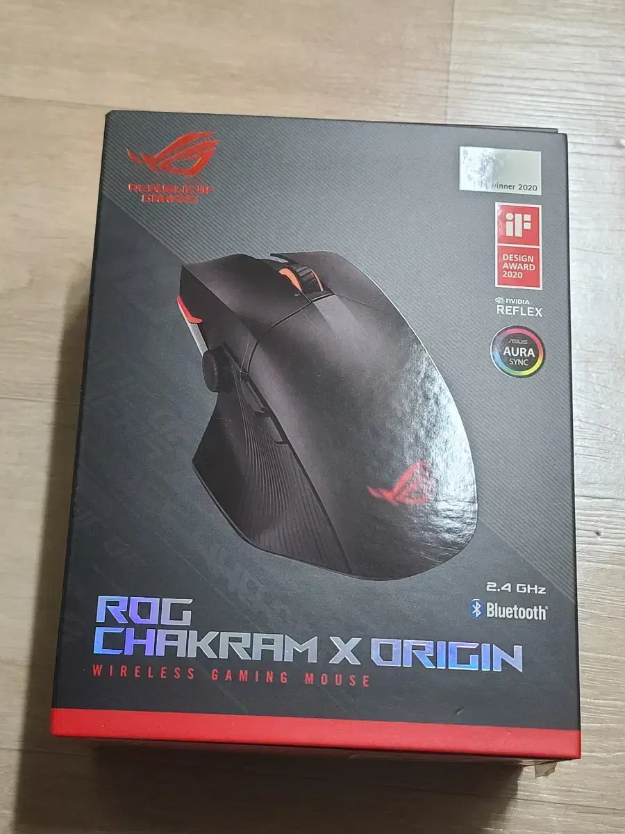 국내정품 에이수스 ROG CHAKRAM X Origin 유무선 마우스팜