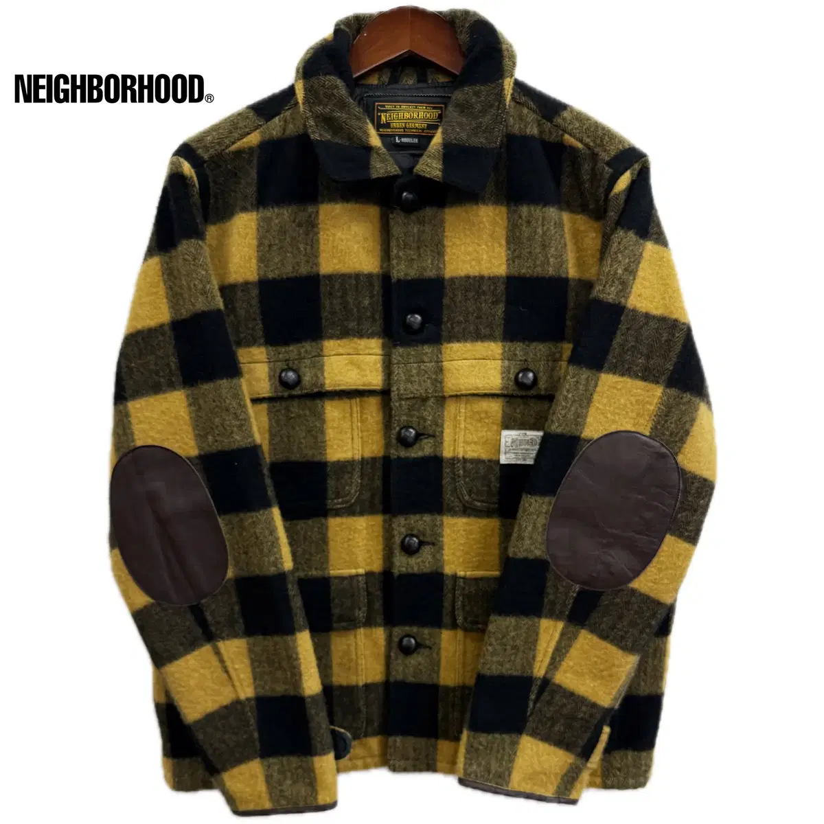 Neighborhood McKinnon Tartan Check Wool Jacket