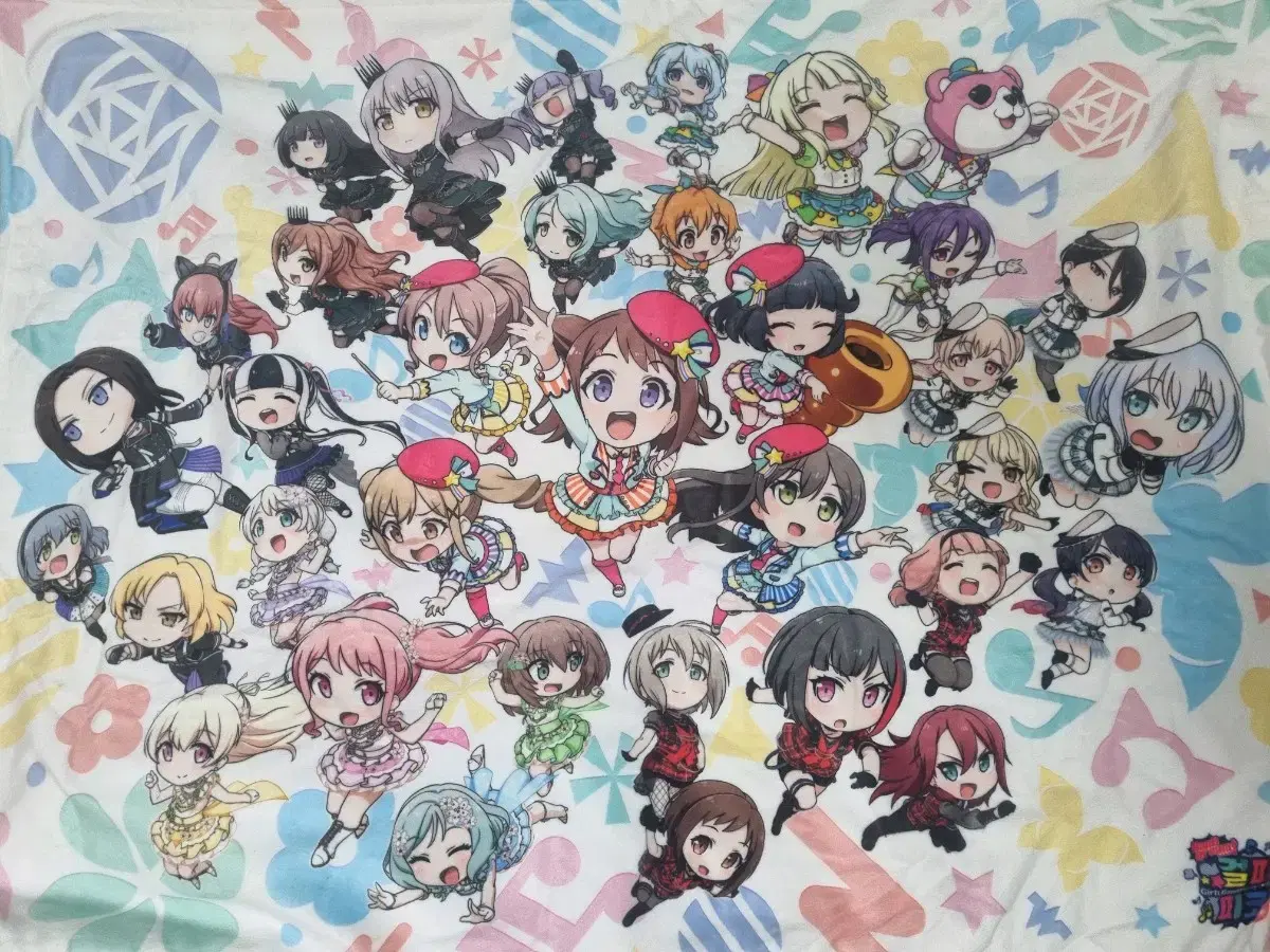 Bangdream Girl PapiPico Group Blanket Towel Popipa Appleton Potpourri Roselle HellHelp Monica Rath